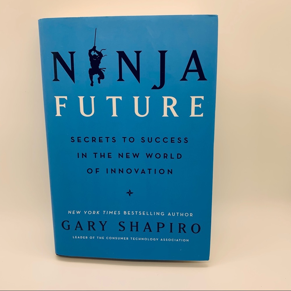 NWT Ninja Future SIGNED COPY Hardback Book Secrets Success New World Innovation